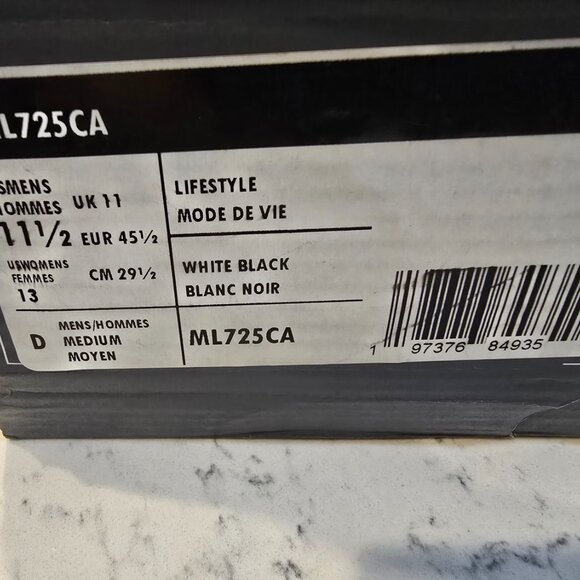 New Balance 725v1 Sea Salt Phantom Bone Mens size 11.5 Shoes Sneakers NEW - Picture 11 of 14